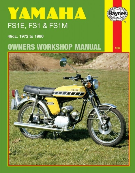 Haynes Workshop Manual 0166 - Yamaha FS1E FS1 FS1M All Models 1972 to 1990